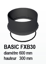 REHAUSSE PE DN600 HAUTEUR A SPECIFIER (Brut)