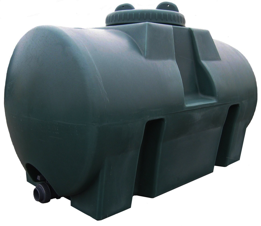 650-LITRE POLYETHYLENE FOOD TANK, GREEN